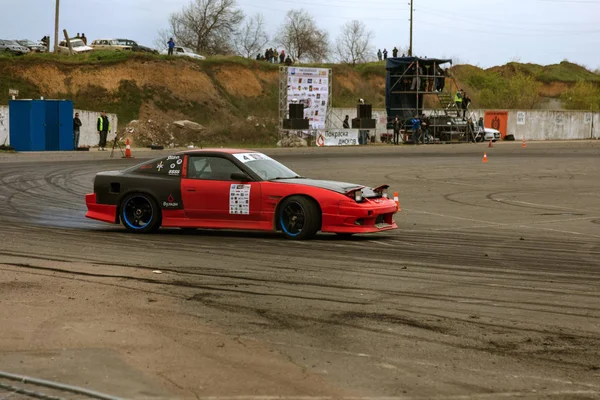 Odessa Ukraine April 2017 Combat Drifters Local Drifting Competitions Drifting — Stock Photo, Image