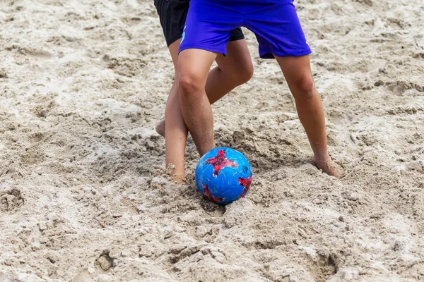 Odessa Ukraine Juli 2018 Beachsoccer Meisterschaft Der Amateurfrauen Strand Fußball — Stockfoto