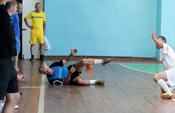 Odessa Ukraine September 2016 Ukrainian Cup Mini Football Veterans Sports — Stock Photo, Image
