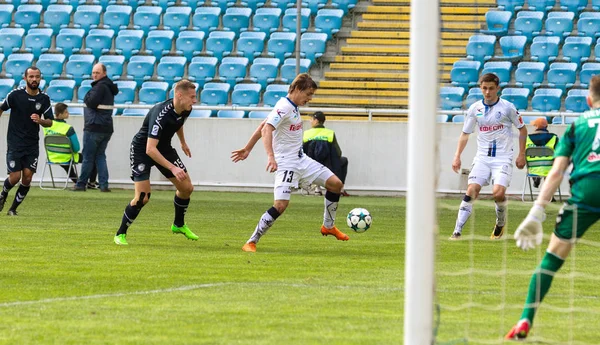 Odessa Ucrania Marzo 2018 Juego Fútbol Entre Equipos Los Campeones — Foto de Stock