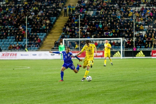 Oděsa Ukrajina Březen 2016 Přátelské Utkání Mezi Národní Fotbalový Tým — Stock fotografie
