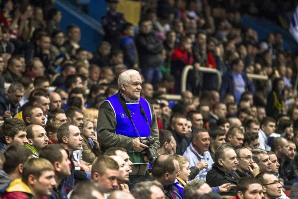 Odessa Ukrajna Április 2016 Világbajnokságra Rájátszás Mérkőzés Ukrajna Slovakiya Futsal — Stock Fotó