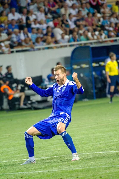 Odessa Ukraine August 2015 Fragment Football Games Major League Ukraine — Stock Photo, Image