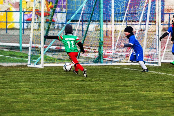 Odessa Ukraine Abril 2018 Treinamento Jogo Esportivo Para Crianças Pequenas — Fotografia de Stock