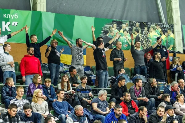 Odessa Ukraina December 2015 Matchen Super League Ukraina Basket Derby — Stockfoto