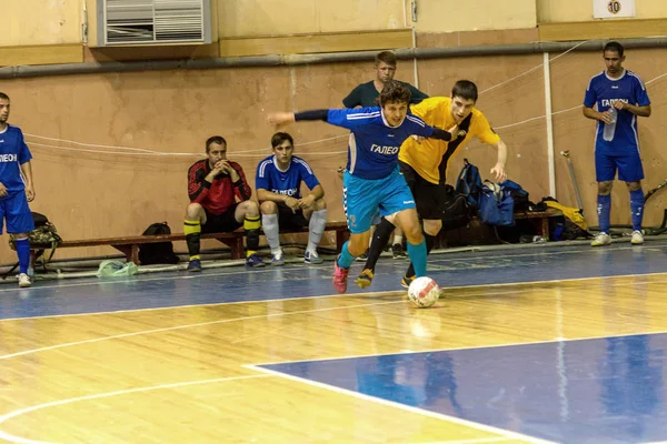 Odessa Ukrayna Haziran 2015 Parke Zemin Üzerinde Kapalı Futsal Mini — Stok fotoğraf