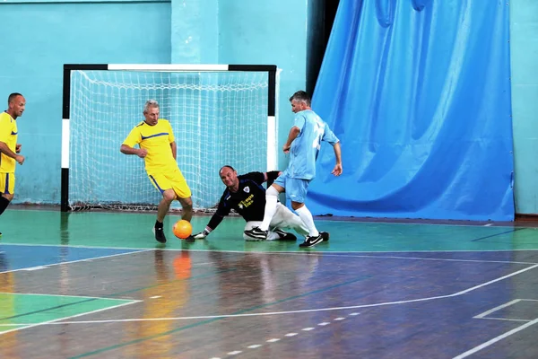 Odessa Ukraine Setembro 2016 Copa Ucrânia Sobre Mini Futebol Entre — Fotografia de Stock