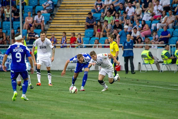 Odessa Ukraine August 2015 Fragment Der Fußballspiele Major League Ukraine — Stockfoto