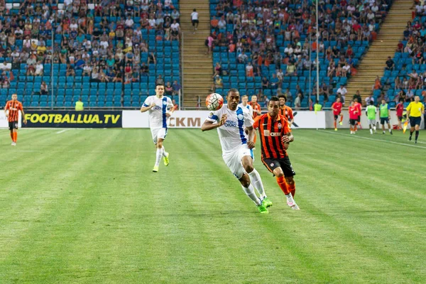 Odessa Oekraïne Augustus 2015 Shakhtar Donetsk Dnipro Dnipropetrovsk Match Voor — Stockfoto