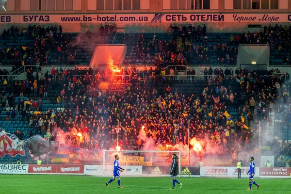 Odessa Ucraina Marzo 2016 Una Partita Amichevole Tra Nazionale Calcio — Foto Stock