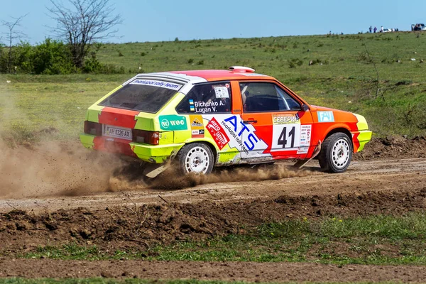 Odessa Ukrajna Április 2016 Ukrajna Európa Bajnokság Egy Mini Rally — Stock Fotó