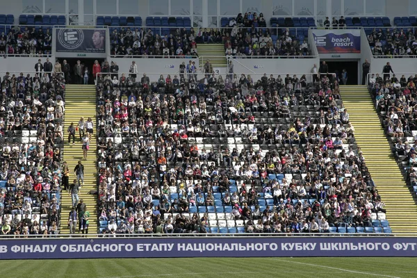Odessa Ukraine Juli 2013 Emotionale Fußballfans Unterstützen Das Team Stadion — Stockfoto