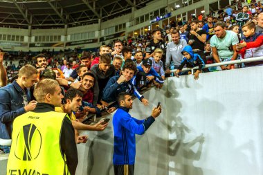Odessa, Ukrayna - 15 Eylül 2016: Aktif fan