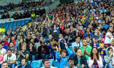 Odessa, Ukrayna - 15 Eylül 2016: Aktif fan
