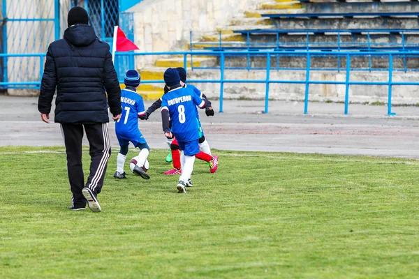 Odessa Ukraine Avril 2018 Entraînement Jeu Sport Pour Jeunes Enfants — Photo