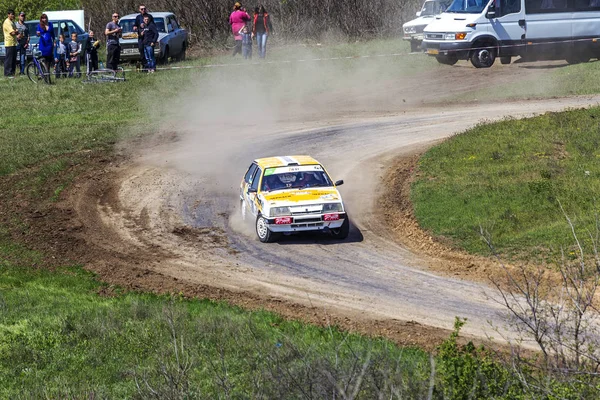 Oděsa Ukrajina Dubna 2016 Mistrovství Ukrajiny Mini Rally Cup Limanov — Stock fotografie