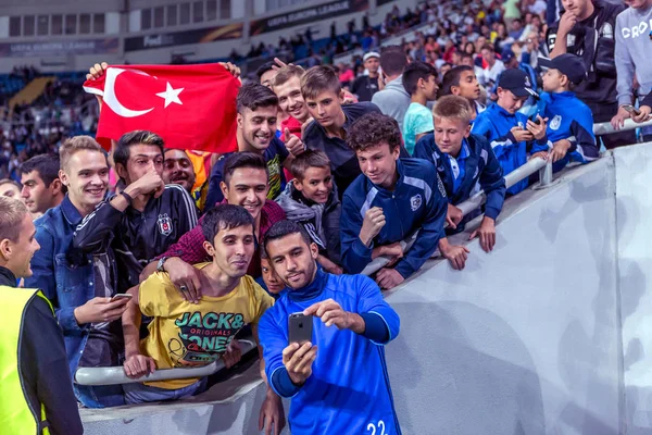 Odessa, Ukrayna - 15 Eylül 2016: Aktif fan