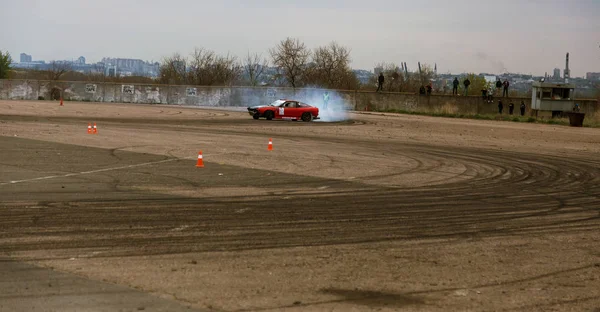 Odessa Ukraine April 2017 Kampf Drifter Lokalen Drifting Wettbewerben Drifting — Stockfoto