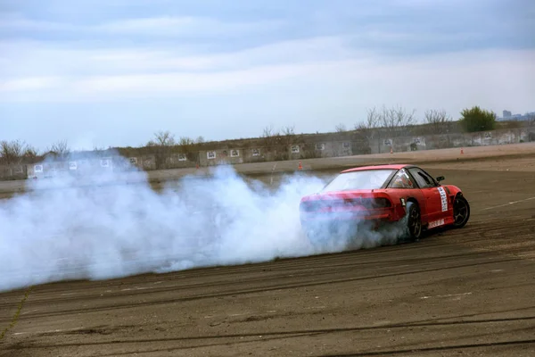 Odessa Ukrayna Nisan 2017 Combat Drifters Yerel Sürüklenen Yarışmalar Gösteri — Stok fotoğraf