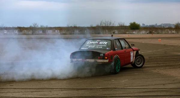 Odessa Ukraine April 2017 Combat Drifters Local Drifting Competitions Drifting — Stock Photo, Image