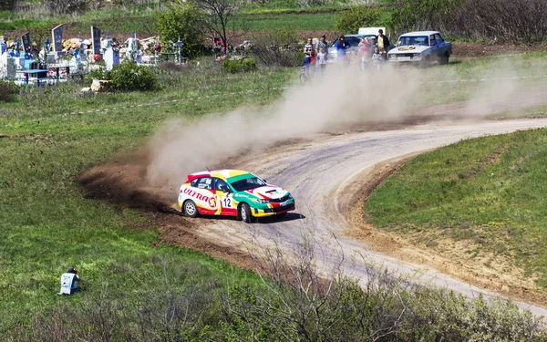 Oděsa Ukrajina Dubna 2016 Mistrovství Ukrajiny Mini Rally Cup Limanov — Stock fotografie