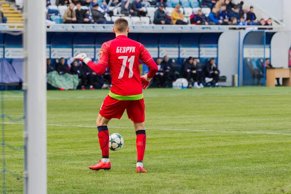 Odessa Ukraine Mars 2018 Match Football Entre Les Équipes Des — Photo