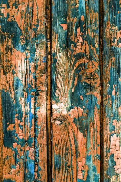 Vintage Painted Wooden Background Texture Wooden Weathered Rustic Wall Peeling — Stock Photo, Image