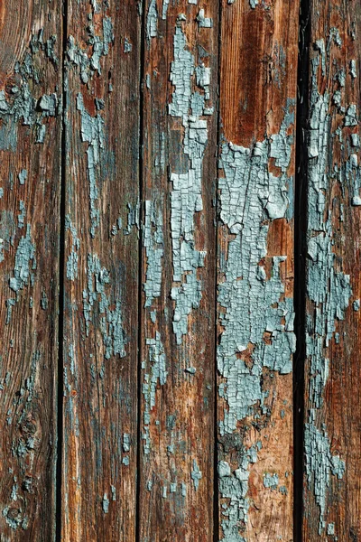 Ročník Malované Dřevěné Pozadí Textury Dřevěné Omšelé Rustikální Stěna Loupání — Stock fotografie