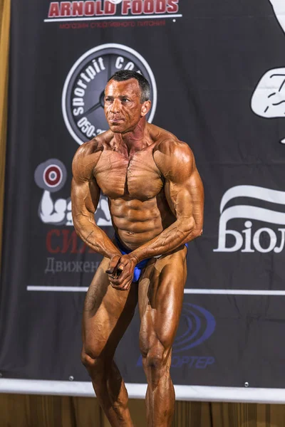 Odessa Ucraina Ottobre Competizioni Ucraino Bodybuilding Atletismo Uomini Donne Categoria — Foto Stock