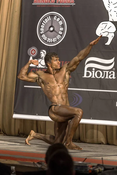 Odessa Ukraina Oktober Tävlingar Ukrainska Bodybuilding Bodybuilding Atleticism Män Och — Stockfoto