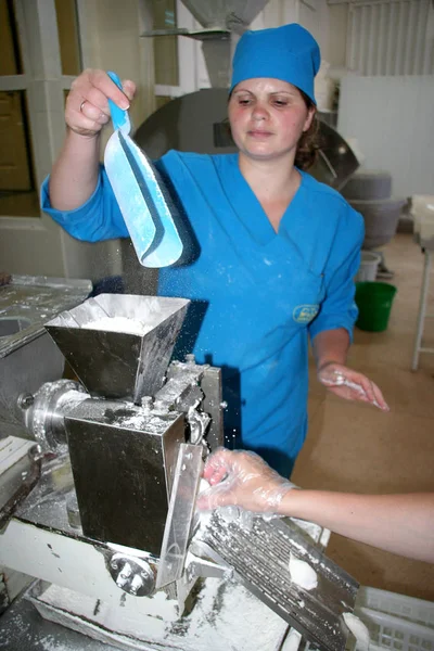 Odessa Ukraine July 2007 Factory Production Food Natural Ingredients Food — Stock Photo, Image