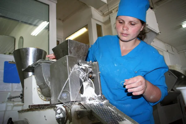 Odessa Ucrânia Julho 2007 Fábrica Para Produção Alimentos Partir Ingredientes — Fotografia de Stock