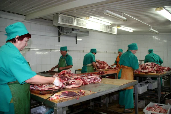 Odessa Ucrania Julio 2007 Fábrica Para Producción Alimentos Partir Ingredientes — Foto de Stock