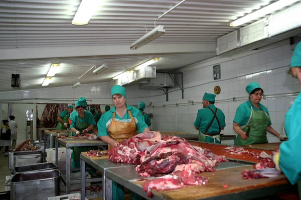 Odessa Ucrania Julio 2007 Fábrica Para Producción Alimentos Partir Ingredientes — Foto de Stock