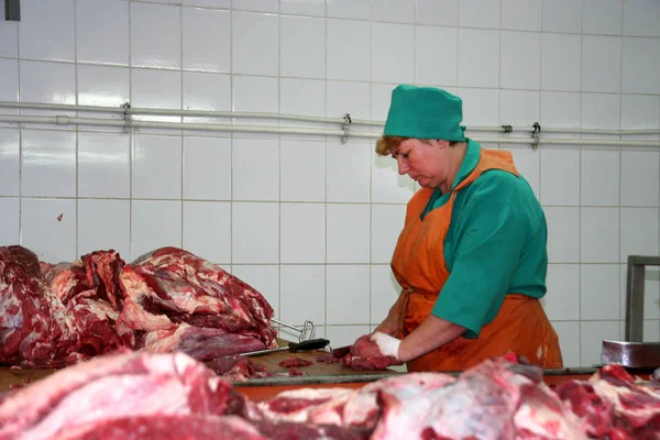 Odessa Ucrania Julio 2007 Fábrica Para Producción Alimentos Partir Ingredientes — Foto de Stock