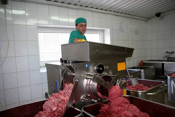 Odessa Ukraine Juli 2007 Fabrik Zur Herstellung Von Lebensmitteln Aus — Stockfoto