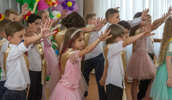 Odessa Ukraine May 2018 Children Musical Group Sing Dance Stage — Stock Photo, Image