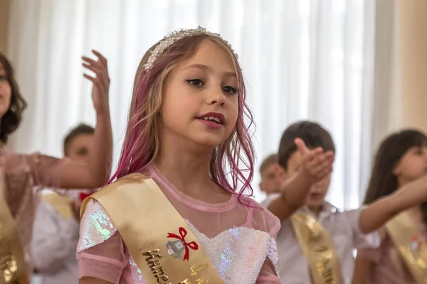 Odessa Ukraine May 2018 Children Musical Group Sing Dance Stage — Stock Photo, Image