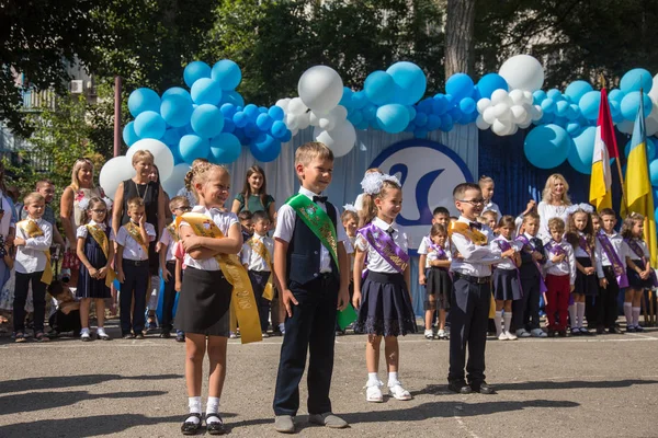 Odessa Ukraine Septembre 2018 1Er Septembre Jour Célébration Connaissance Des — Photo