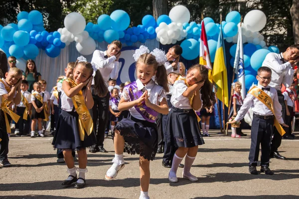 Odessa Ukraine Septembre 2018 1Er Septembre Jour Célébration Connaissance Des — Photo