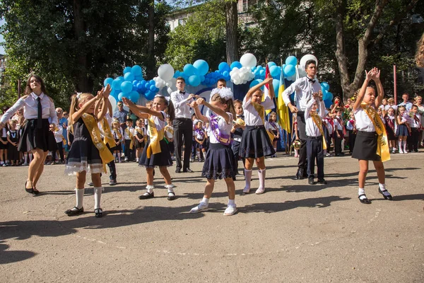 Odessa Ukraine September 2018 September Tag Der Feier Des Wissens — Stockfoto