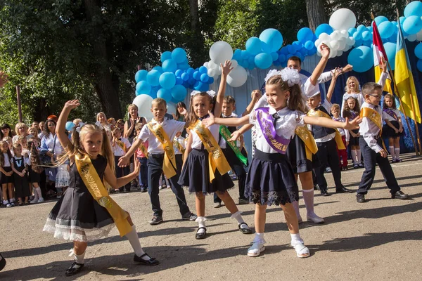 Odessa Oekraïne September 2018 September Feestdag Van Kennis Lachende Gelukkig — Stockfoto