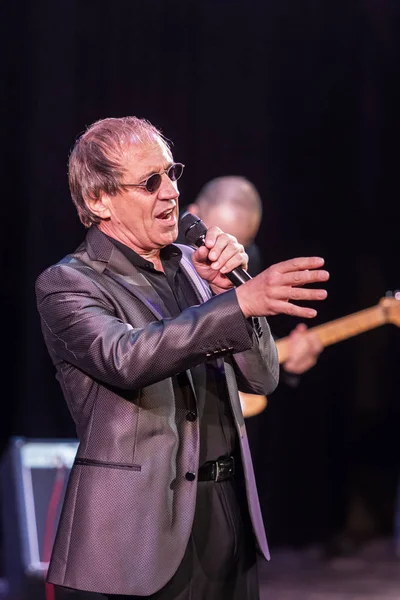 Odessa Ucrania Noviembre 2018 Concierto Adriano Celentano Solista Del Grupo — Foto de Stock