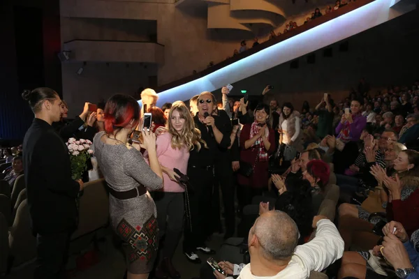 Odessa Ukraine Kasım 2018 Adriano Celentano Nun Konser Performansı Müzik — Stok fotoğraf
