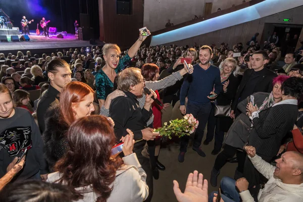 Odessa Ukrayna Kasım 2018 Büyük Kalabalık Zevki Tiyatrosu Nda Konser — Stok fotoğraf