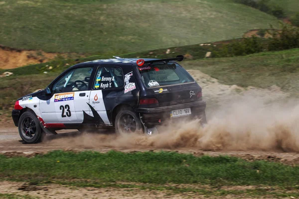 Odessa Ukraine Nisan 2017 Geleneksel Ralli Autocross Şampiyonası Yarış Arabası — Stok fotoğraf