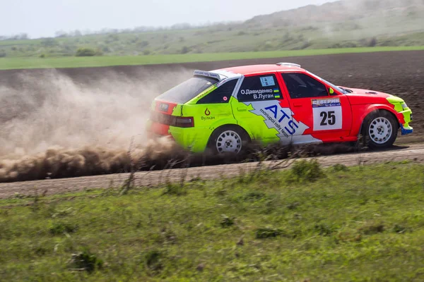 Odessa Ucrania Abril 2017 Tradicional Rally Autocross Championship Coche Carreras — Foto de Stock