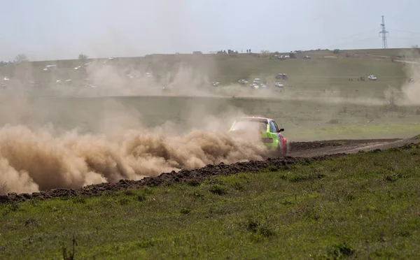 Odessa Ucrania Abril 2017 Tradicional Rally Autocross Championship Coche Carreras — Foto de Stock