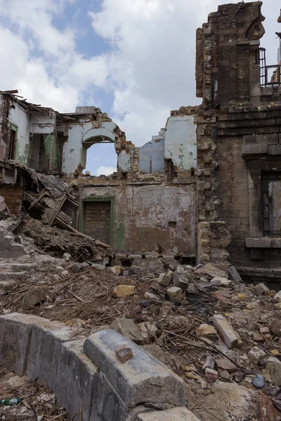 Massons의 역사적인 역사적인 유적입니다 집입니다 역사적인 쓰러질 폭풍과 되었다 오데사 — 스톡 사진