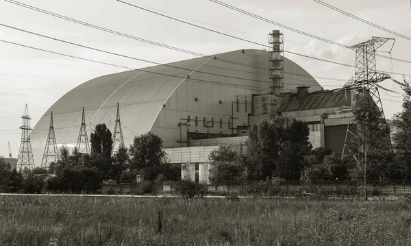 원자로 체르노빌 원자력 발전소에 새로운 감으로 글로벌 원자력 재해입니다 체르노빌 — 스톡 사진